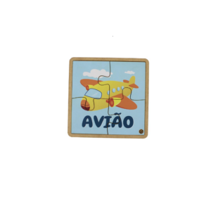 Quebra Cabeça de Avião MDF 3MM